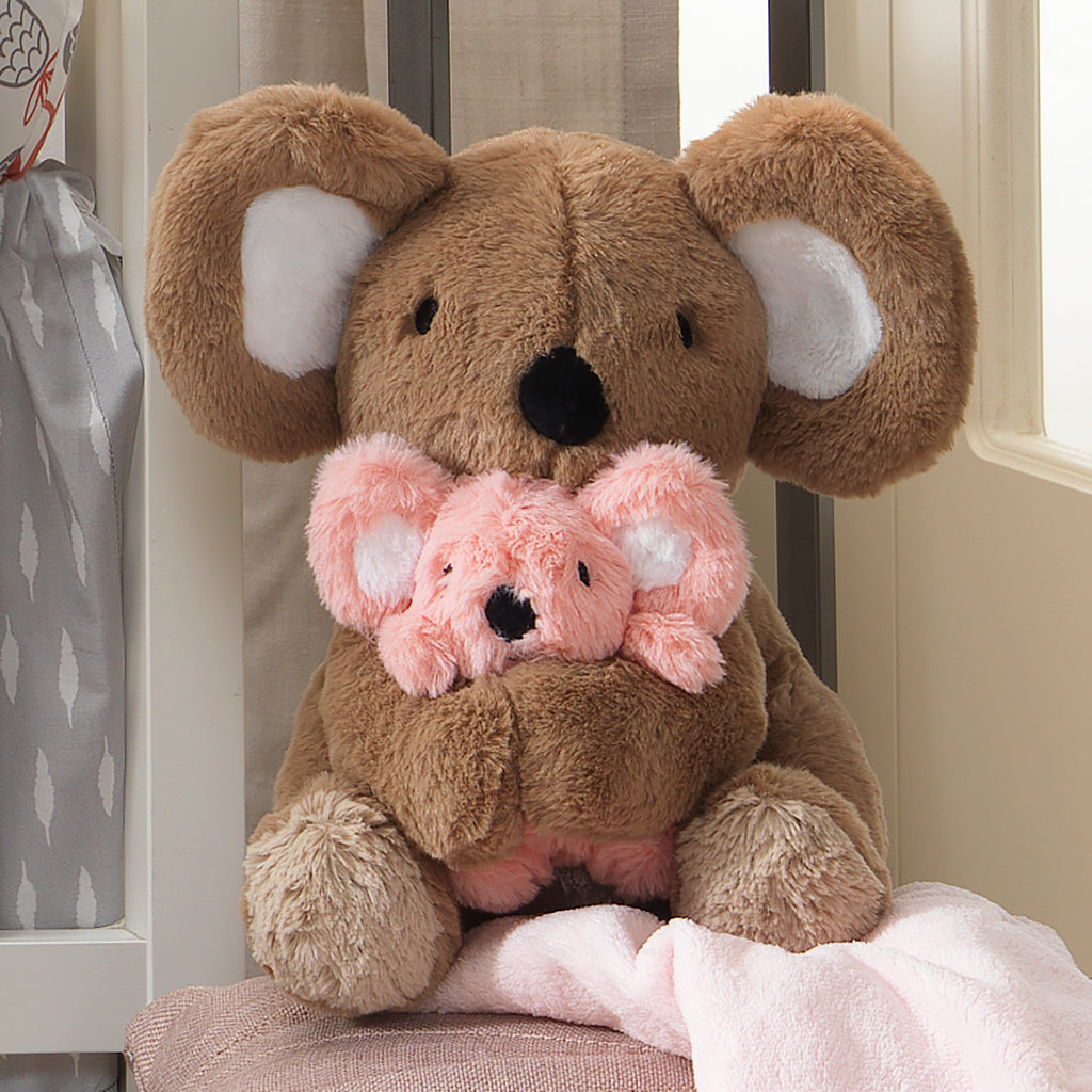 Australian mascot cute mother son koala plush toy