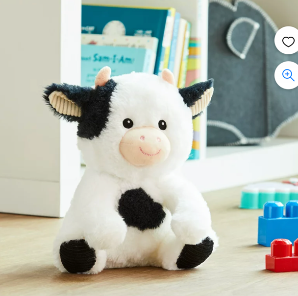 Animal series plush toys for cows