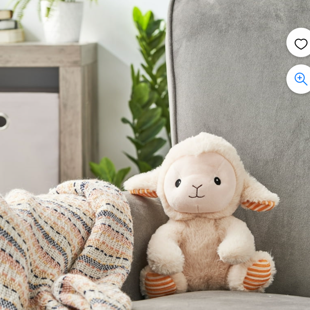 Cartoon lamb plush toy for children